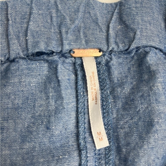 Free people drop shoulder top blue size M - Picture 8 of 10